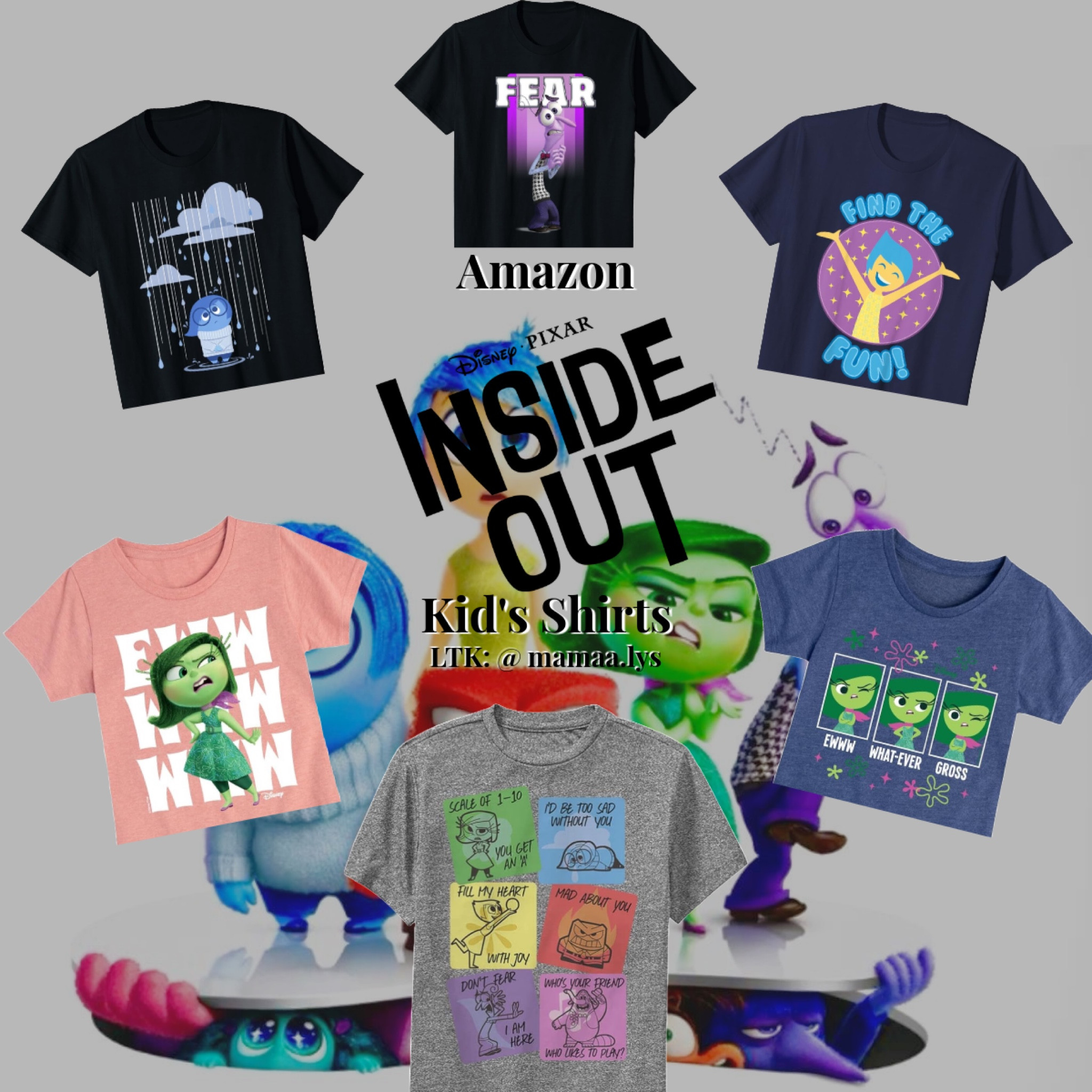 Inside out | Inside out 2 | Pixar | Disney | Kids | Toddler | children’s clothes | Disney clothes | Amazonn

#LTKKids #LTKFindsUnder50 #LTKGiftGuide