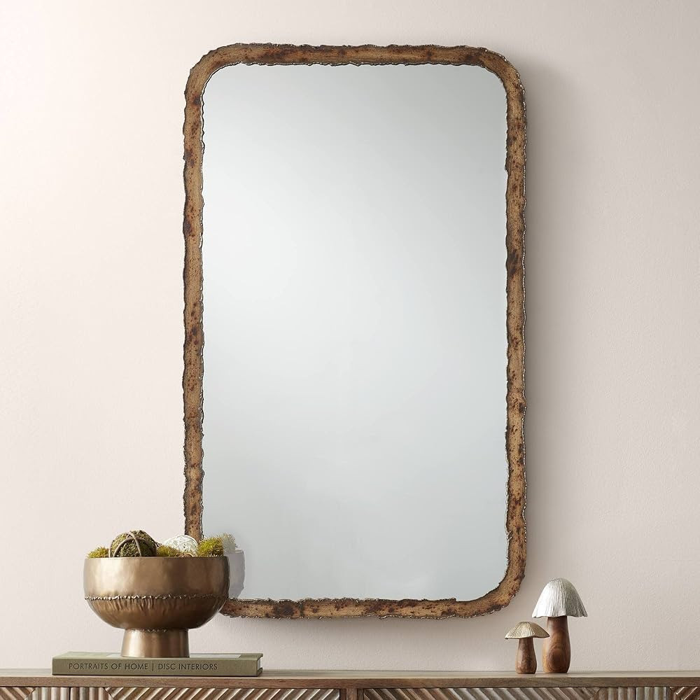Uttermost Phelan Oxidized Bronze 24" x 40" Rectangular Mirror | Amazon (US)