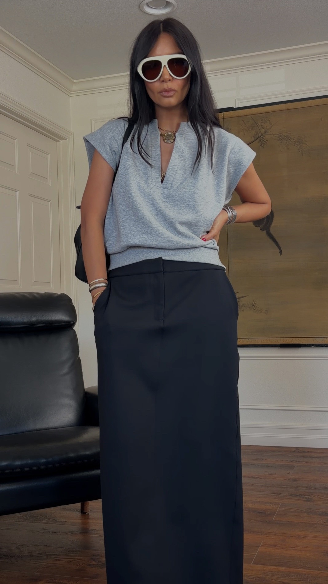 Linked what I could here. But visit my Instagram, the links are live in my stories or saved under “OOTD LINKS” highlight. 

I sized up to in the skirt!

#LTKootd #LTKdayinmylife #LTKOver40