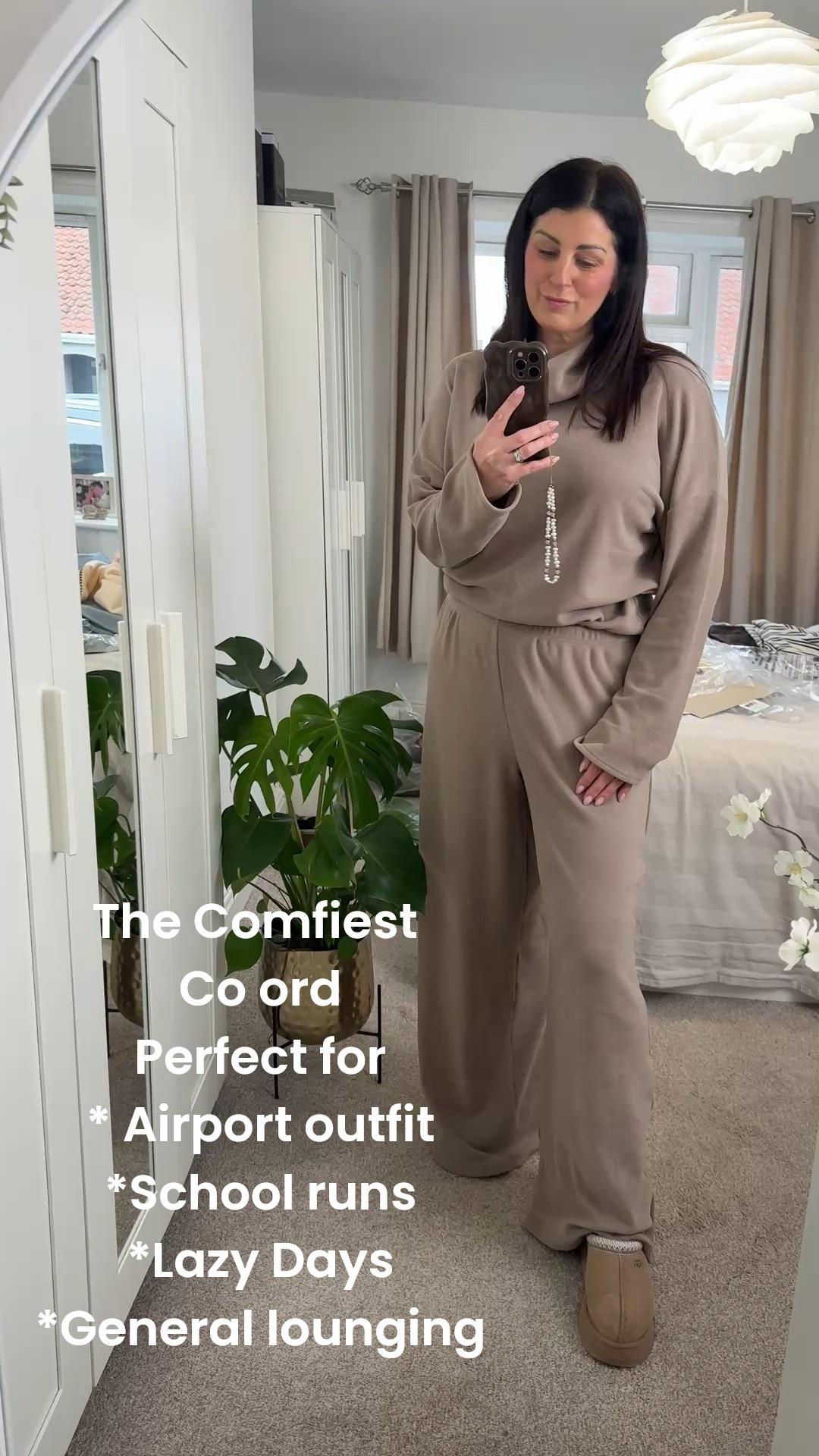 Must have Co ord !!!! Love everything about this , the gorgeous colour light comfy cozy soft material. Perfect for an Airport out fit, school runs, lazy days and general lounge wear 🙌🏼 

Wearing a size 14 , (I would size down ) height 5ft 11 - Long Tall Sally #LTKTall

#LTKwinter #LTKmidsize #LTKtravel