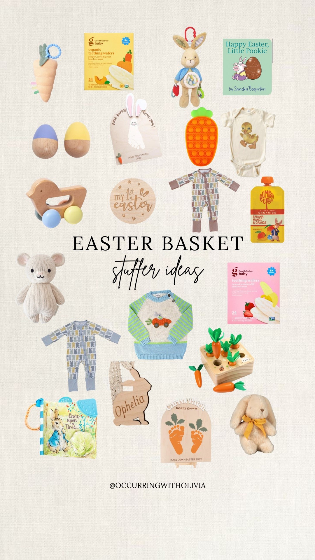 easter basket ideas for babies and toddlers 

#LTKBaby #LTKSpringSale #LTKSeasonal