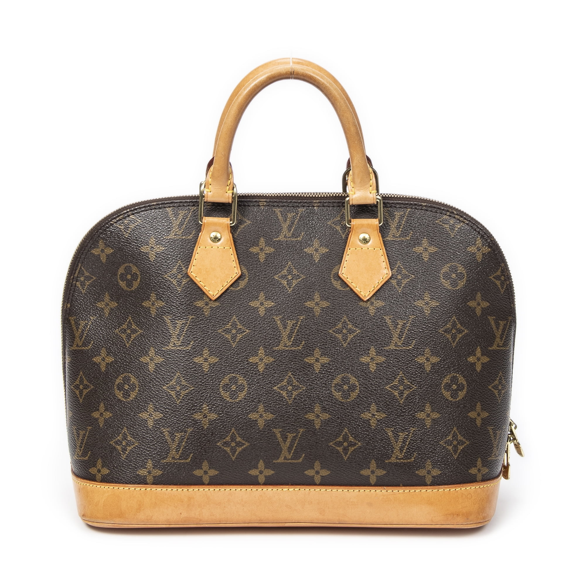 Pre-Owned Louis Vuitton Brown Alma PM Handbag Monogram Canvas | Walmart (US)