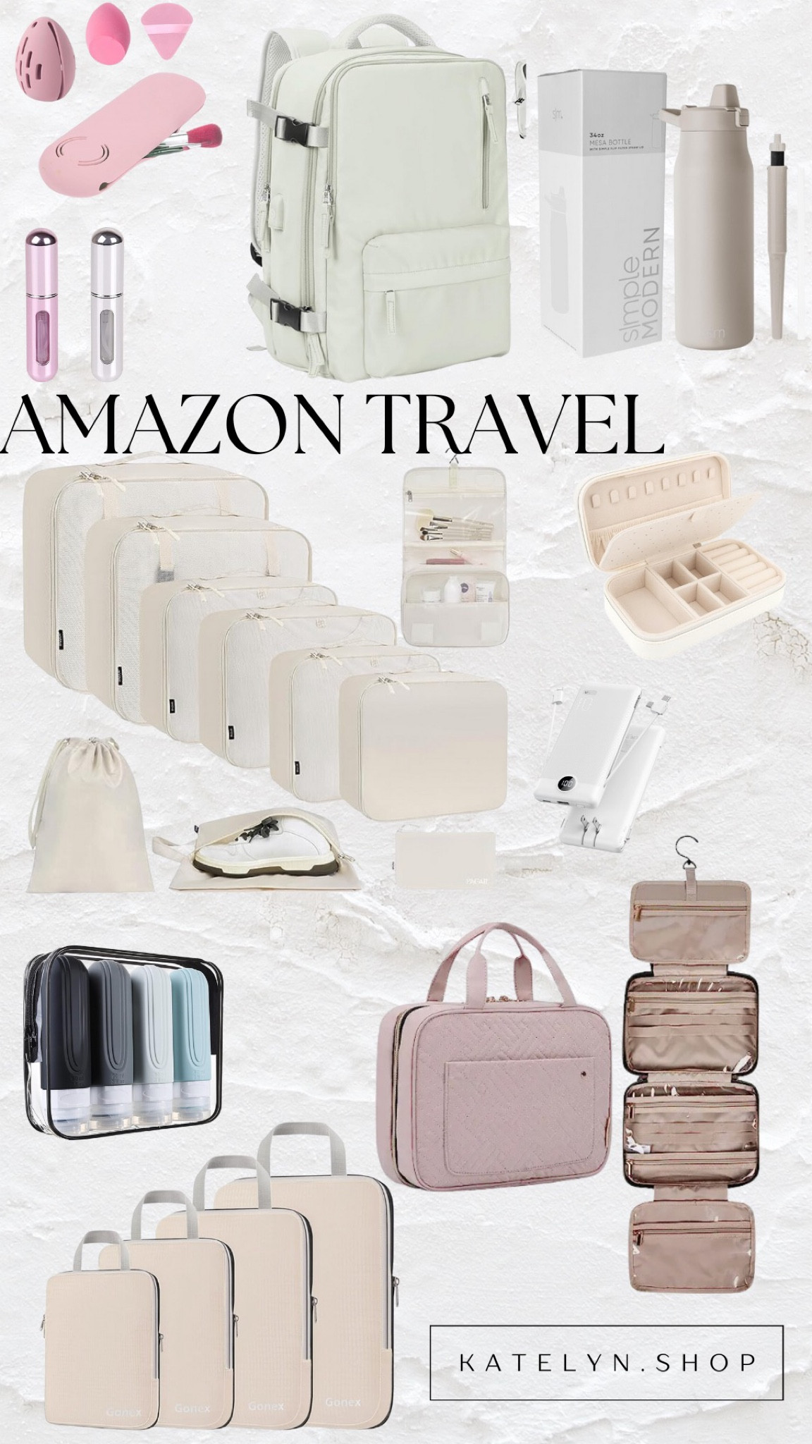 Amazon travel essentials 

#LTKtravel #LTKHolidaySale #LTKitbag