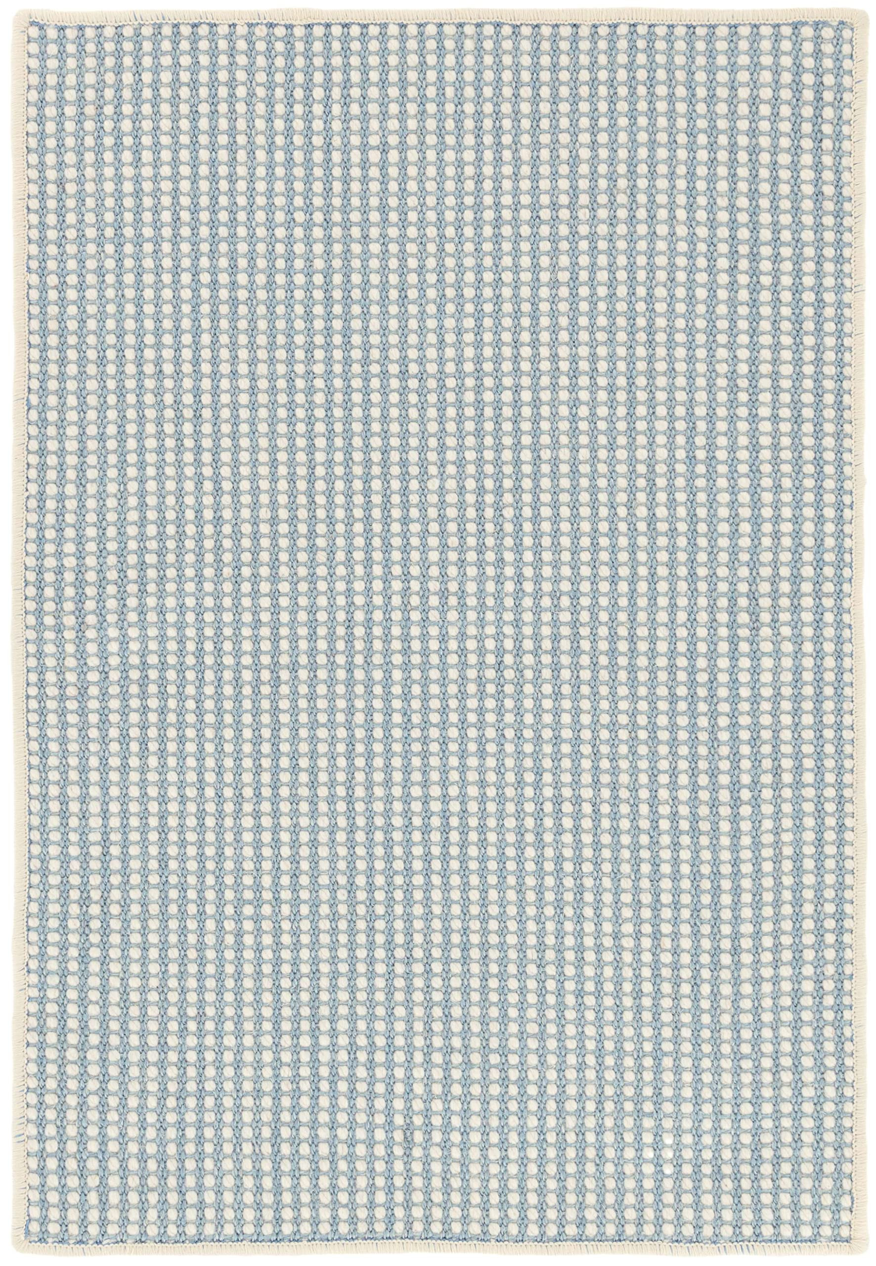 Dash and Albert Pixel Sisal & Wool Area Rug - 2' x 3' Sky Blue Spotted Woven Accent Rug - Durable, Low Pile, High Traffic Areas Hallway, Stairs, Bedroom | Amazon (US)