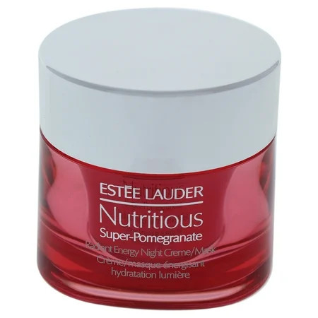 Estee Lauder Nutritious Super-Pomegranate Radiant Energy Night Creme-Mask for Women, 1.7 oz | Walmart (US)