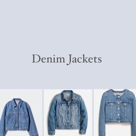 Linking my favorite denim jacket and a few I have my eye on! 
