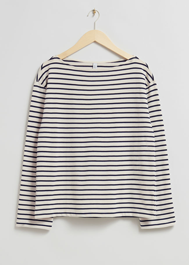 Striped Jersey Top | & Other Stories US