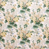 Lee Jofa ALTHEA COTTON P Fabric, 100% Cotton in Yellow by DecoratorsBest | DecoratorsBest