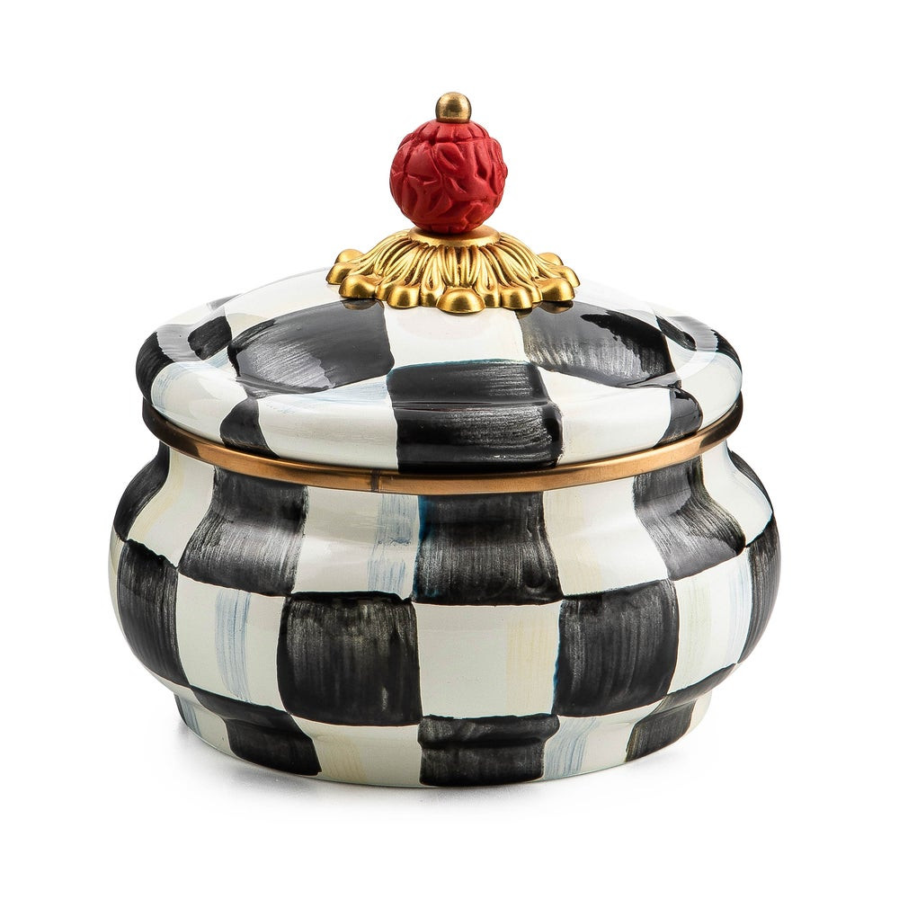 Check Squashed Pot | MacKenzie-Childs