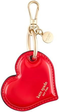 Kate Spade New York AirTag Charm Keychain - Heart-Shaped AirTag Holder with Luxe Gold Ring Clip f... | Amazon (US)