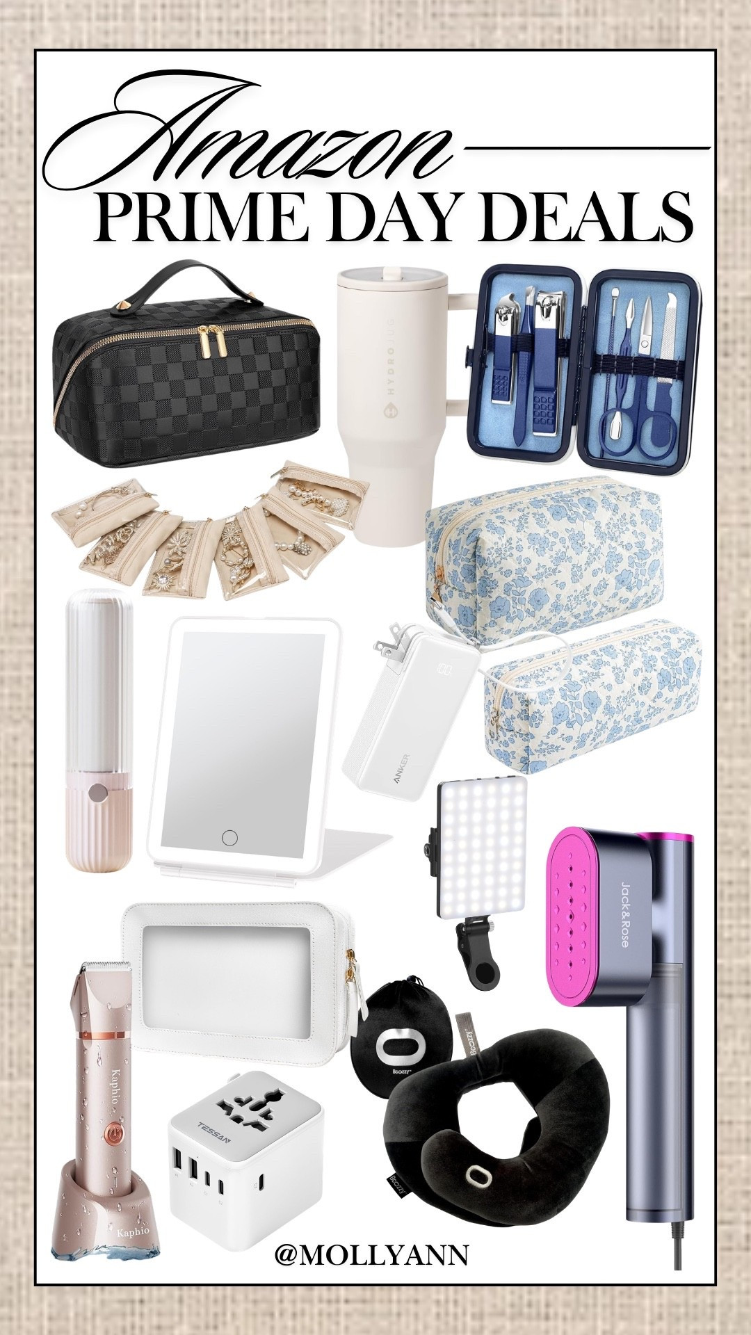 Amazon Prime Deals in Travel Essentials!!

#LTKsale #LTKdeals

#LTKTravel #LTKTravel #LTKSaleAlert #LTKselfcare