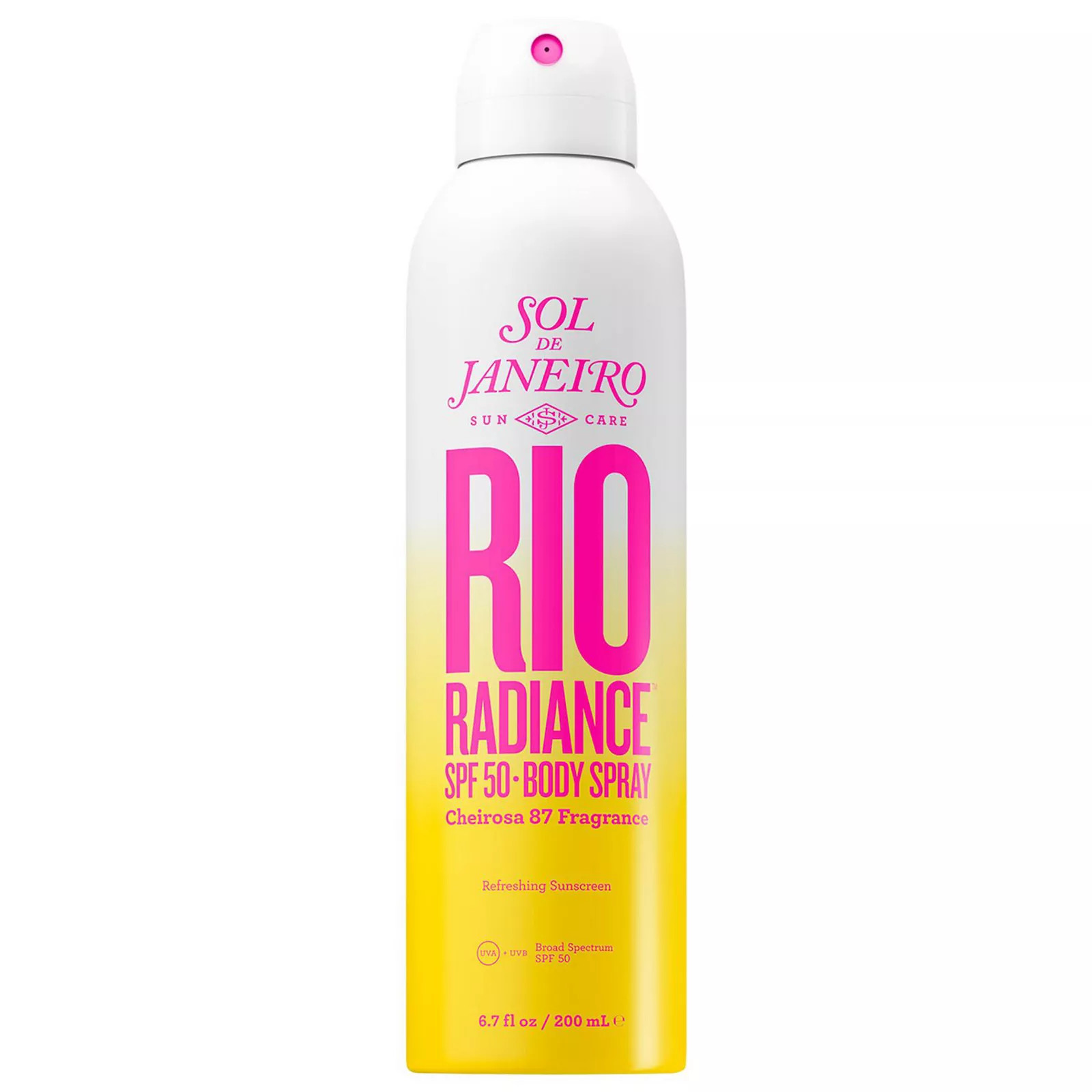 Sol de Janeiro Rio Radiance SPF 50 Body Spray Sunscreen with Niacinamide, Size: 6.7 FL Oz, None | Kohl's