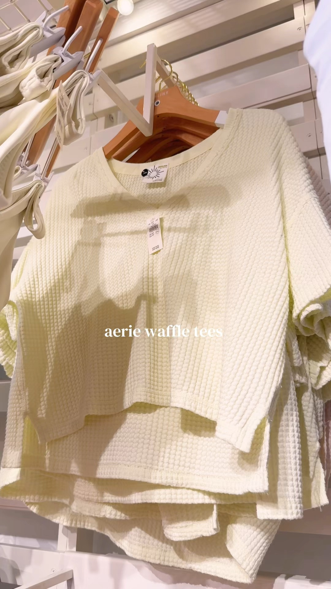 The perfect throw on and go top 🤍 This Offline by Aerie oversized cropped waffle tee is lightweight, comfy, and gives that effortless oversized look. Easy to pair with leggings, shorts, or your favorite denim all summer long ☀️✨ @Aerie 

#aerie #offlinebyaerie #waffletee #croptop #casualstyle #summeroutfits #ltkfinds #everydaystyle

#LTKU #LTKootd #LTKSaleAlert