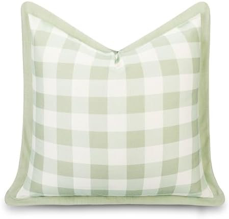 Crumbs Home Modern Farmhouse California Casual Indoor Outdoor Throw Pillow Cover, 22"x22" Water R... | Amazon (US)
