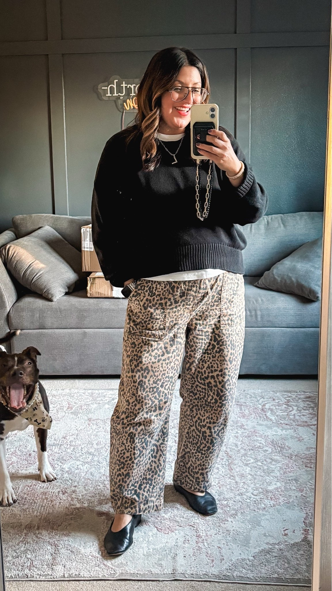 Today’s OOTD:
Quince sweater - L
GAP Factory barrel pants - L
Madewell flats
@onequince @Madewell @Madewell

#LTKSaleAlert #LTKMidsize #LTKOver40