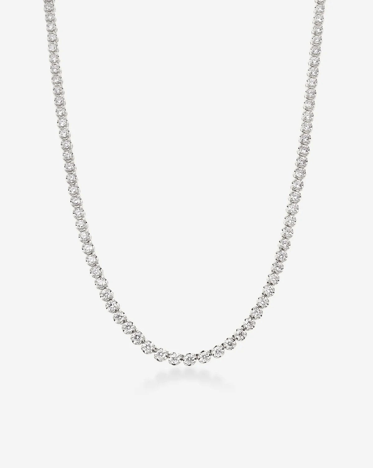 Luxe Diamond Tennis Necklace | Ring Concierge