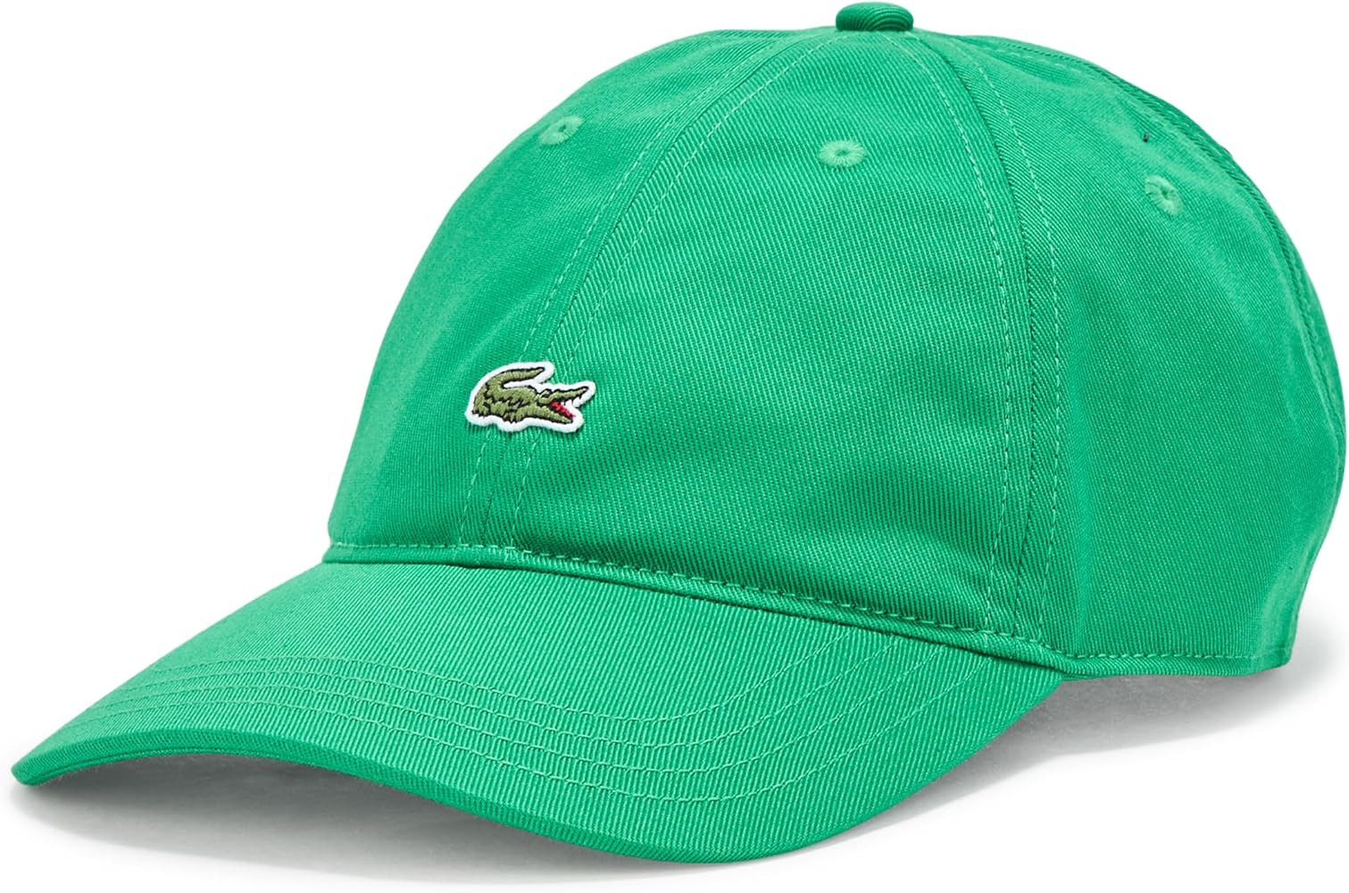 Lacoste Unisex Cotton Twill Cap, Green, One Size | Amazon (US)