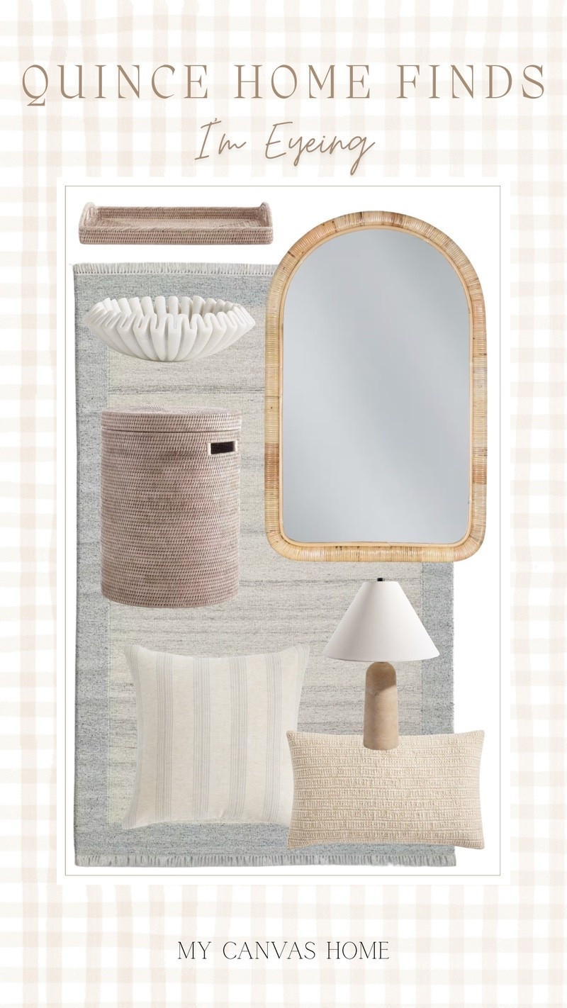 Home finds I’m loving from Quince! 🫶🏼 From a rattan mirror to a cozy rug and cute table lamp, these picks would make a great addition to just about any space.

#LTKHome #LTKSaleAlert
