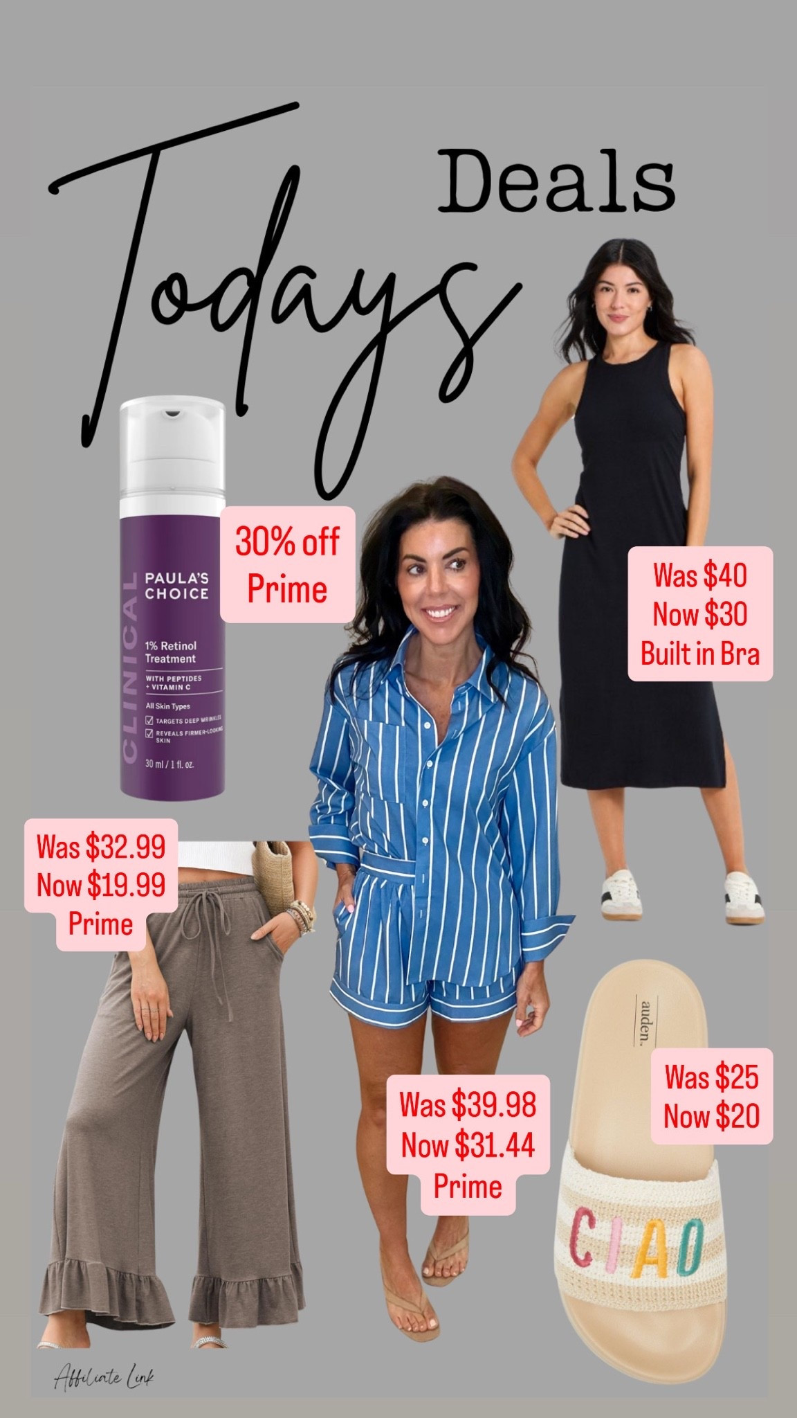 Todays deals
Matching set
Summer set
Athletic dress
Built in bra
Premium beauty
Over 40 beauty
Summer pants
Sandals

#LTKMothersDay #LTKSaleAlert #LTKOver40