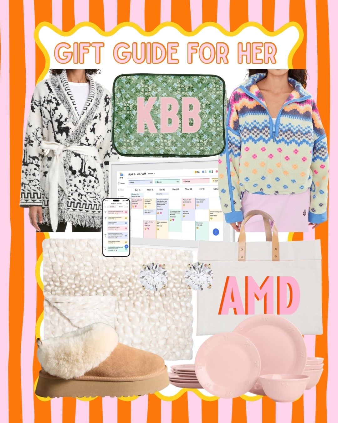 Gift guide for her / gifts for her / gift guide for mom / gifts for mom / personalized gifts / Lola blanket / cardigan wrap sweater

#LTKGiftGuide #LTKHoliday