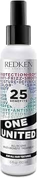 Redken One United Leave In Conditioner | Multi-Benefit Hair Treatment | Detangles, Nourishes, & S... | Amazon (US)