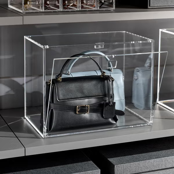 Luxe Acrylic Handbag Case | The Container Store