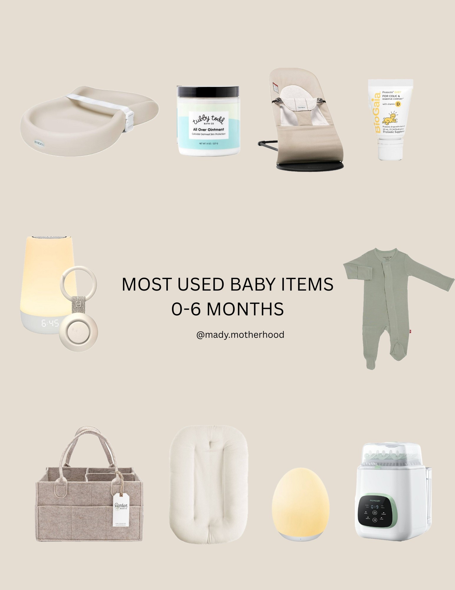 Most used baby items for 0-6 months✨ our top go to items! 

Use promo code: mady15fv for 15% off the momcozy bottle washer! 


#LTKBump #LTKKids #LTKBaby