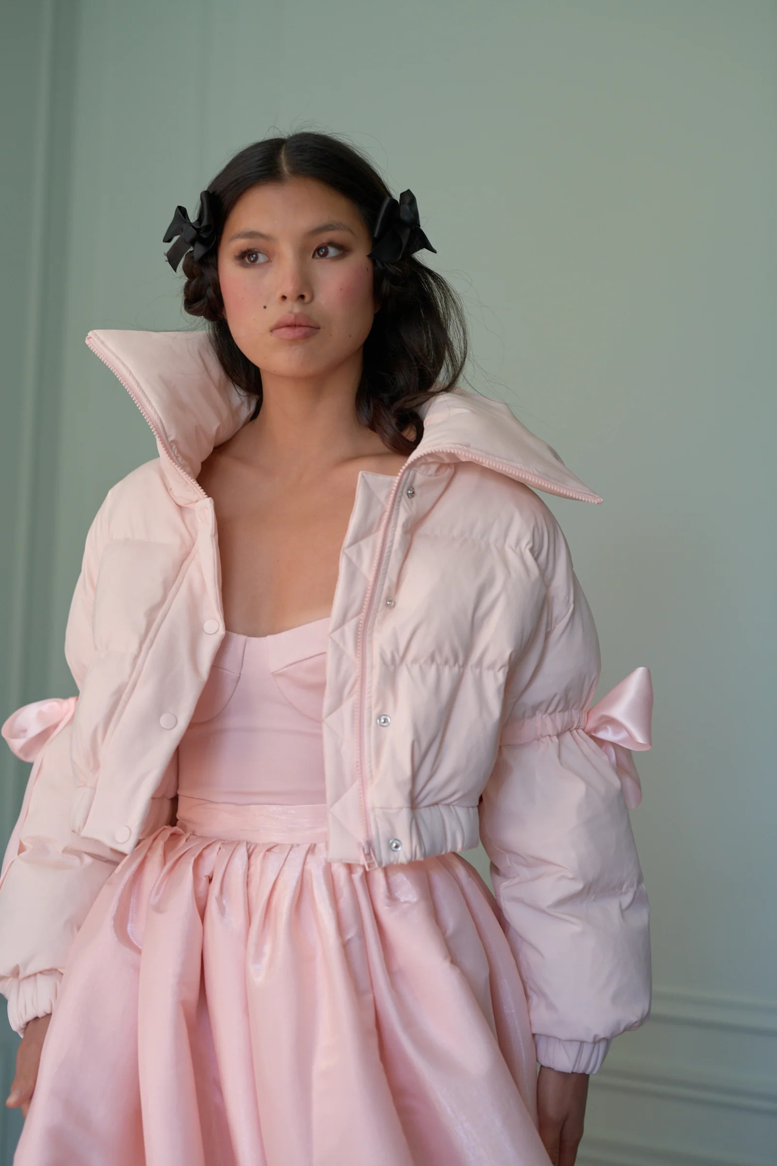 The Castle Pink Marshmallow Puffer | Selkie Collection