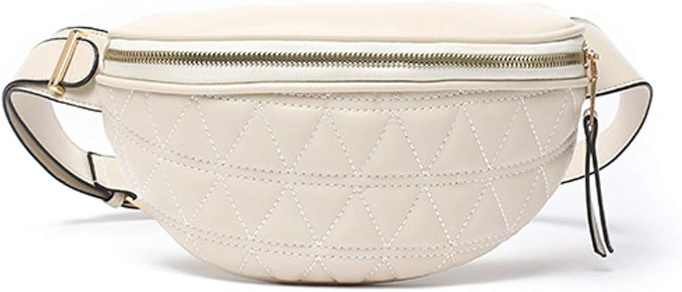 Fanny Packs for Women Cross Body Belt Bag Fashion Crossbody Waist Purse Quilted Bum Hip Pouch for... | Amazon (US)