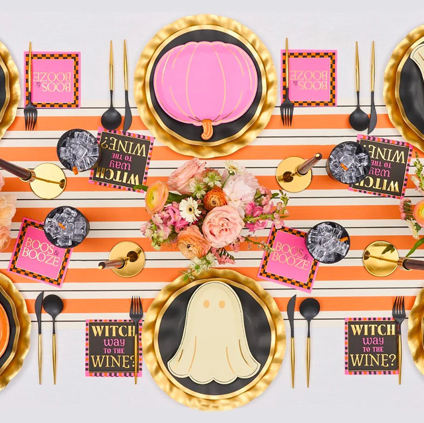 Boo Bold Table Setting | Sophistiplate