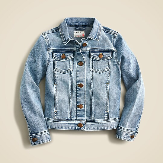 Girls' denim jacket | J. Crew US