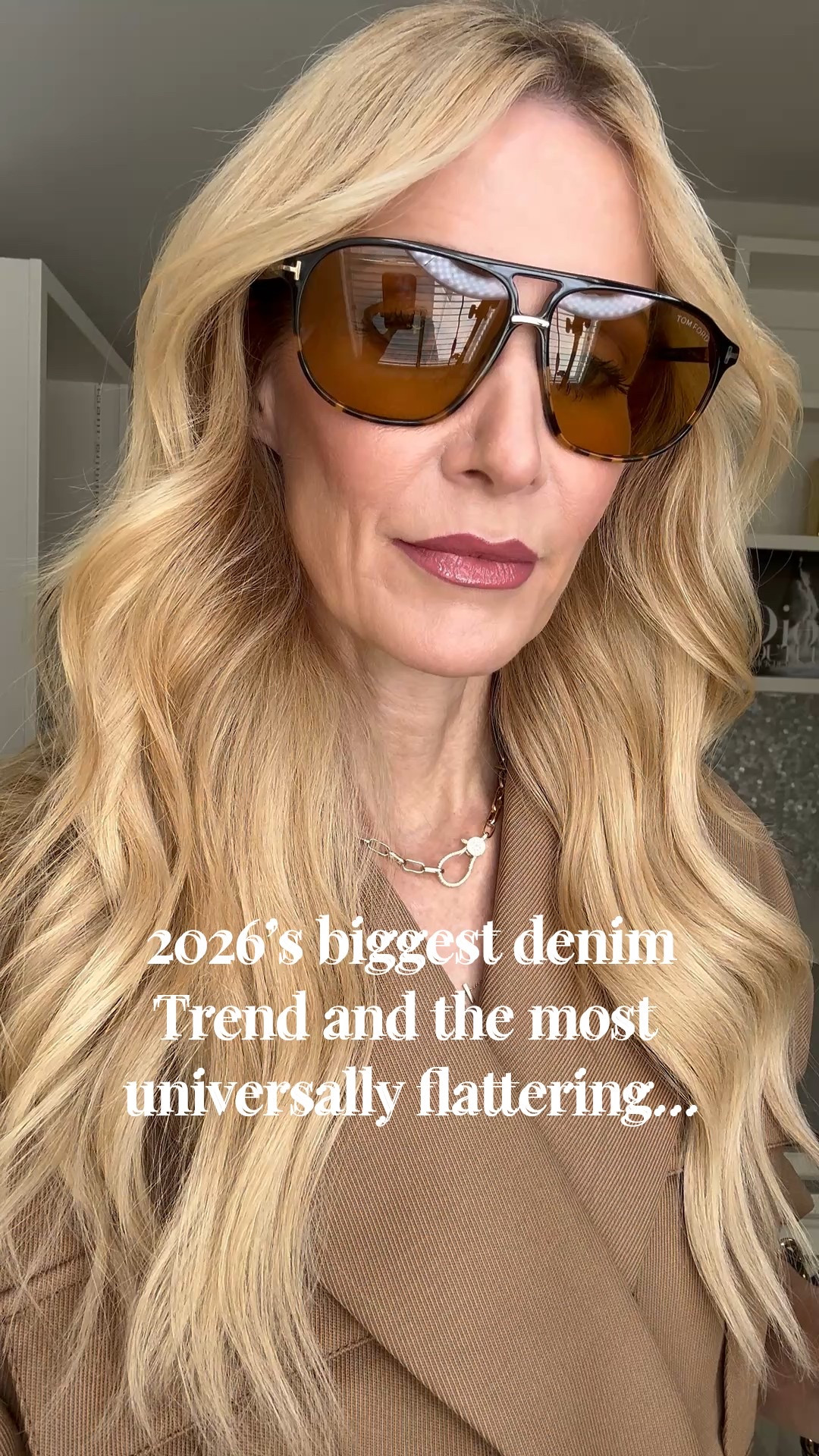 One of 2026’s biggest denim trends is officially here, and I’m calling it now: the skinny flare ✨

This is hands-down one of the most universally flattering denim silhouettes on the market, which is exactly why I’m obsessed. These Veronica Beard skinny flares are high-waisted with a floor-skimming hemline that makes your legs look miles long. They have just the right amount of stretch, so they’re comfortable and sculpting—basically the holy grail of jeans.

I paired them with this chic cropped trench that ties at the waist (hello, waist definition). It’s incredibly slimming and gives the whole look a polished, elevated vibe.

✨ Both pieces run true to size
• Wearing an XS in the jacket
• Wearing a 24 in the denim

Tell me in the comments👇
Which denim trend are you most excited to wear in 2026?

#LTKgrwm #LTKOver40 #LTKootd