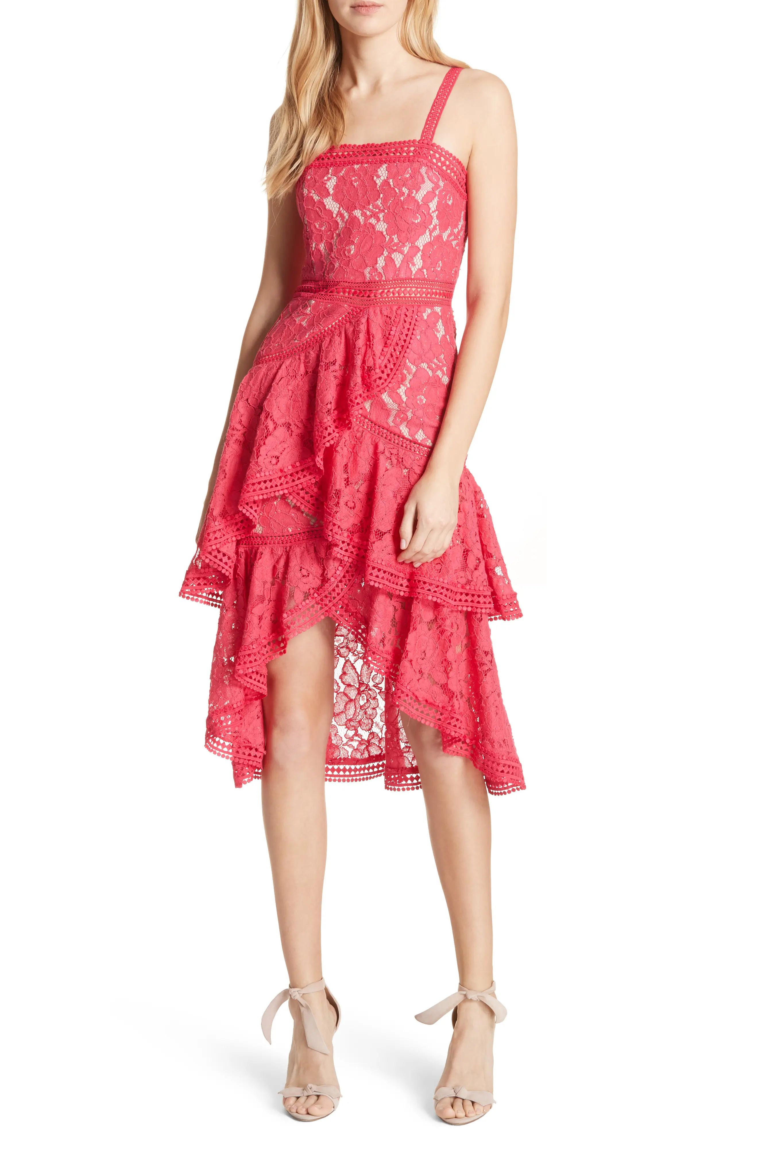 Lace Asymmetrical Dress | Nordstrom