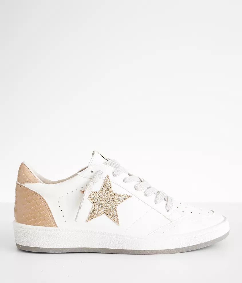 Paz Glitter Star Sneaker | Buckle
