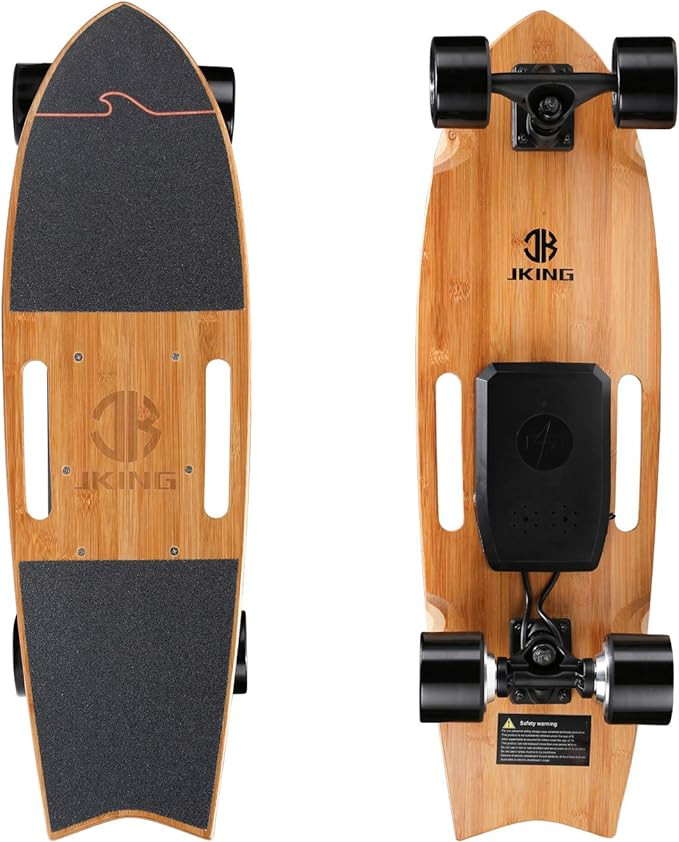 Jking Electric Skateboard Electric Longboard with Remote Control Electric Skateboard,700W Hub-Mot... | Amazon (US)
