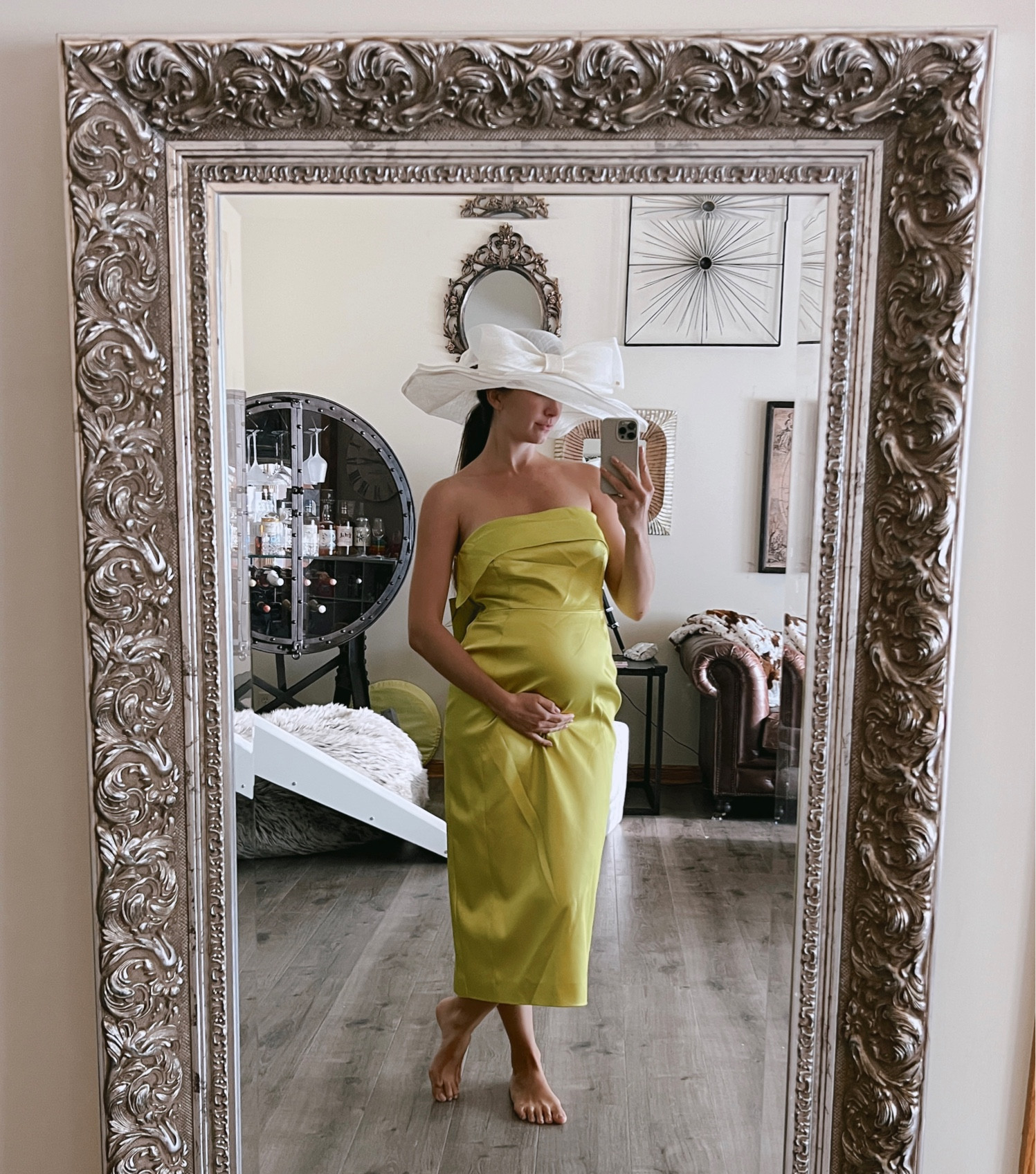 Non-maternity but bump-friendly wedding or event guest dress options

#LTKbump