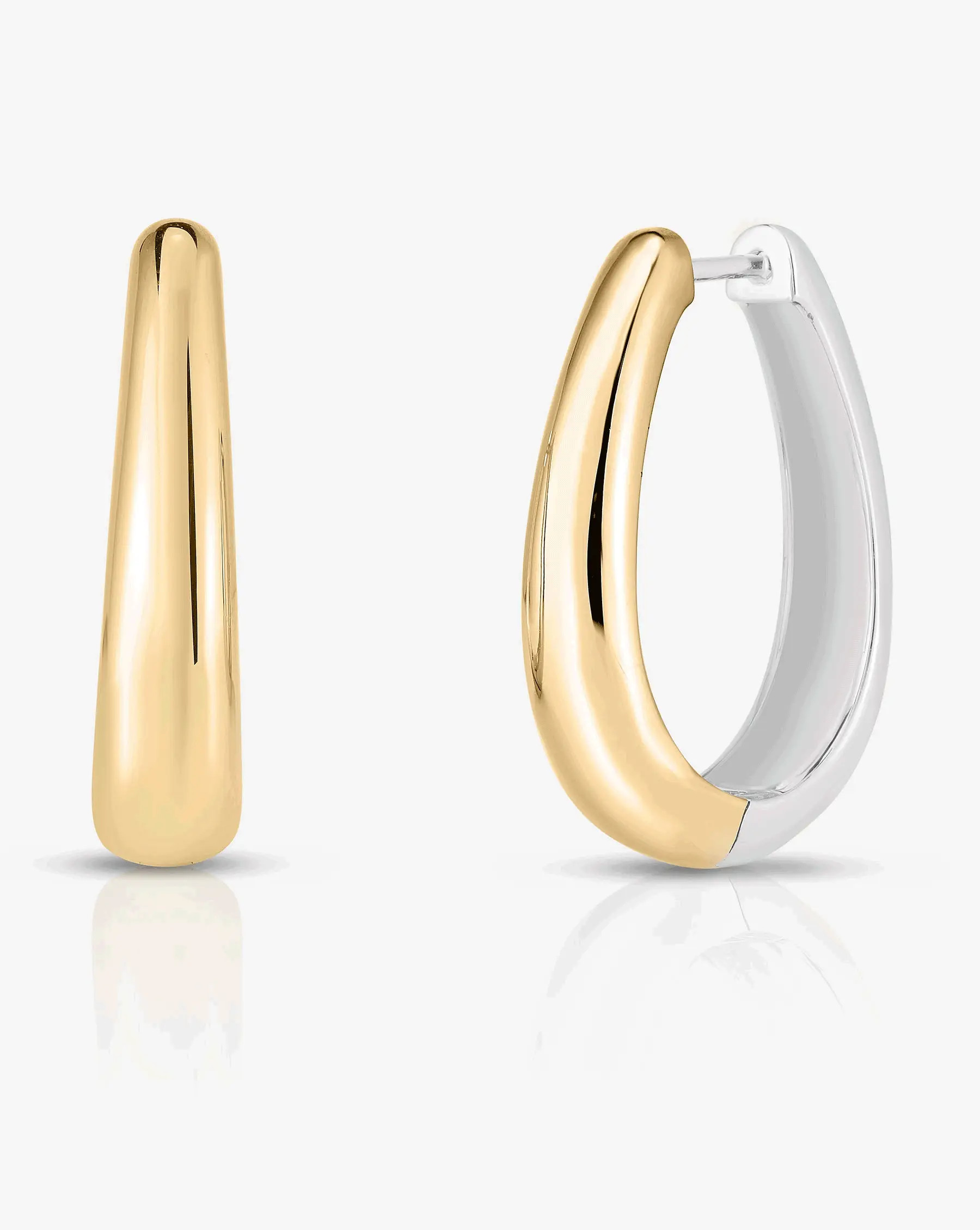 Multiway Two-Tone Hoops | Ring Concierge