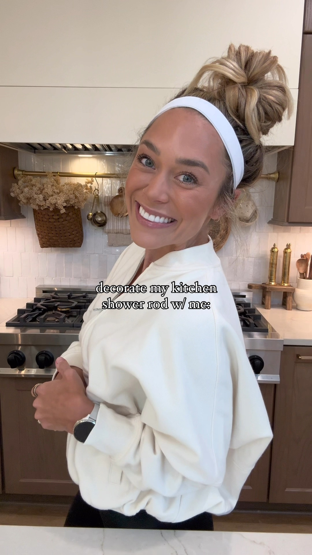 I love this lil space SO MUCH🤎😌🌿 a little refresh for the new year! Linked all that I could 🥹

The shower rod is my fave hack ever to avoid drilling holes into the tile or cabinets! It WORKS👏🏼 

cozyhome / liketkit  /homedecor / kitchendecor  / home / homeinspo / decorideas / kitchen decor / amazon / target / Holley Gabrielle / cozy vibes / 

#LTKSeasonal #LTKWatchNow #LTKHome