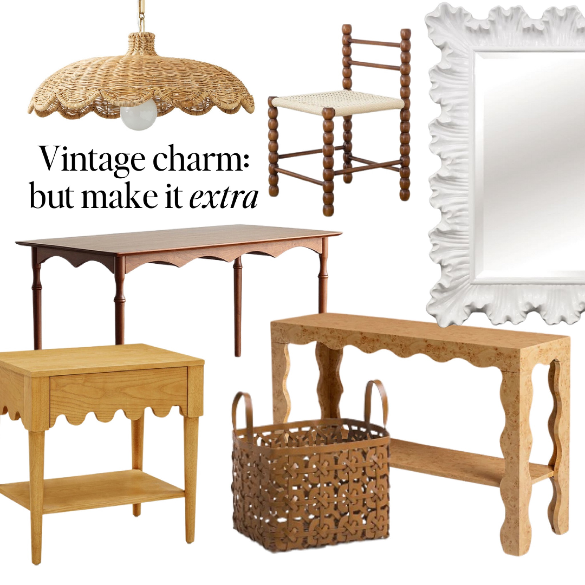 POV: you are looking for something to make your home feel collected and interesting. 

Just add these new finds that feel vintage but are brand new. Just add one to any space in your home and make your home anything but basic. 

coastal finds, chinoiserie, blue and white, neiman marcus, nordstrom, belk, modern, bold, pop of color, anthro, anthropologie, home goods, marshalls, bloomingdales, serena lily, tabletop, table setting, set the table, summer decor, entertaining inspo, weekend sale, studio mcgee x target new arrivals, coming soon, new collection, fall collection, console table, bedroom furniture, dining chair, counter stools, end table, side table, nightstands, framed art, art, wall decor, rugs, area rugs, target finds, target deal days, outdoor decor, patio, porch decor, sale alert, pool decor, tj maxx, pillows, throw pillow, outdoor entertaining, patio inspo, outdoor furniture, coastal grandmother, amazon home, world market, ballard designs, opalhouse, wayfair finds, high end look for less, studio mcgee, target home, boho, modern coastal, grandmillenial, hearth and hand. Pb, pottery barn, crate and barrel, cane furniture, rattan, wicker


#LTKfindsunder100 #LTKhome #LTKSeasonal