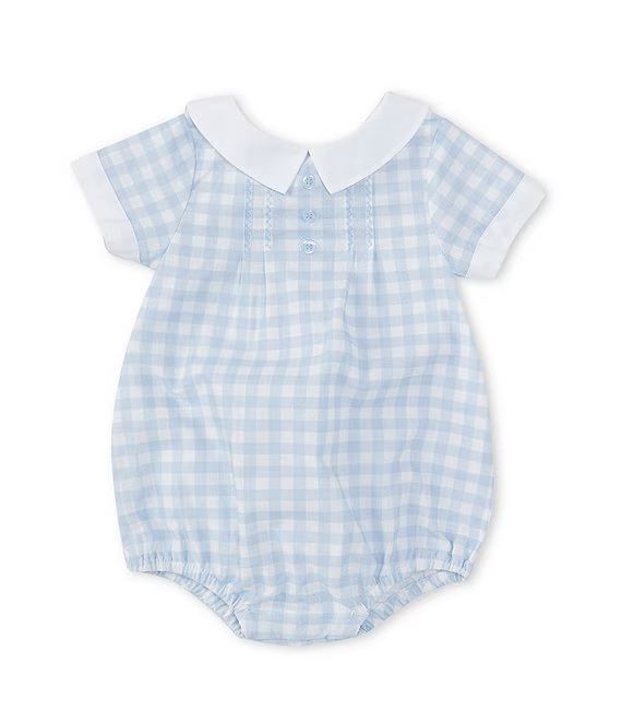 Edgehill Collection Baby Boys Newborn-12 Months Collared Gingham Romper | Dillard's | Dillard's