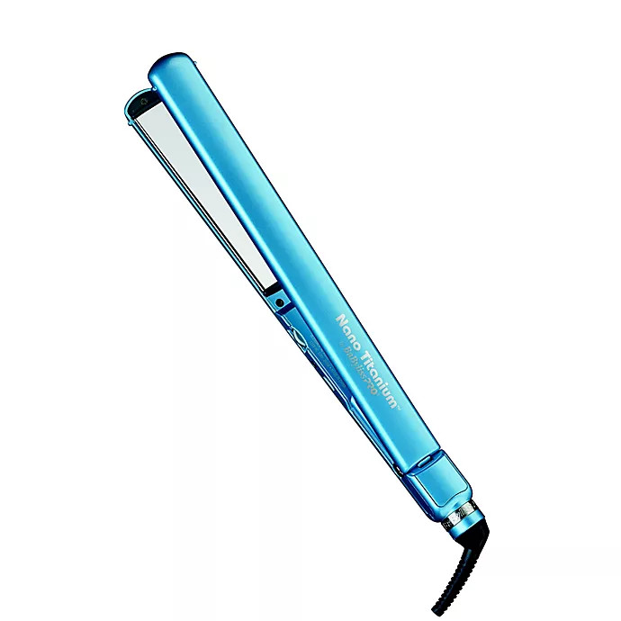 BaByliss® PRO Nano™ 1" Titanium Flat Iron | Bed Bath & Beyond | Bed Bath & Beyond