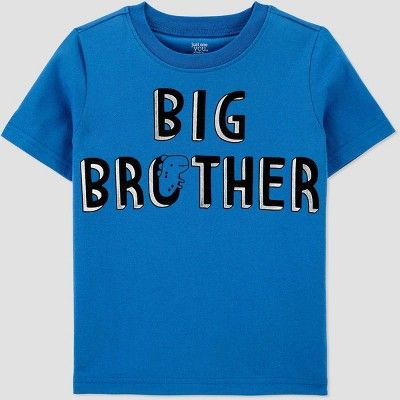 Baby Boys' Big Brother T-Shirt - Just One You® made by carter's Blue | Target