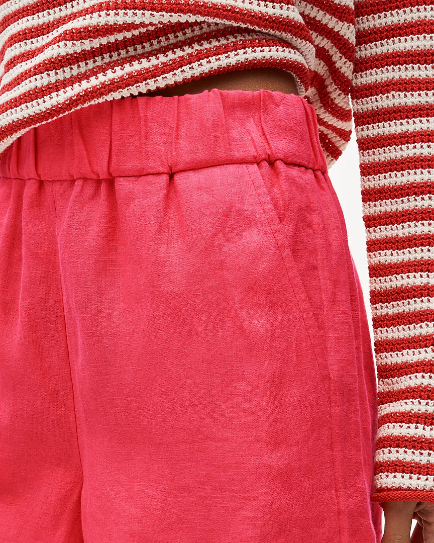 Tropez short in linen | J. Crew US