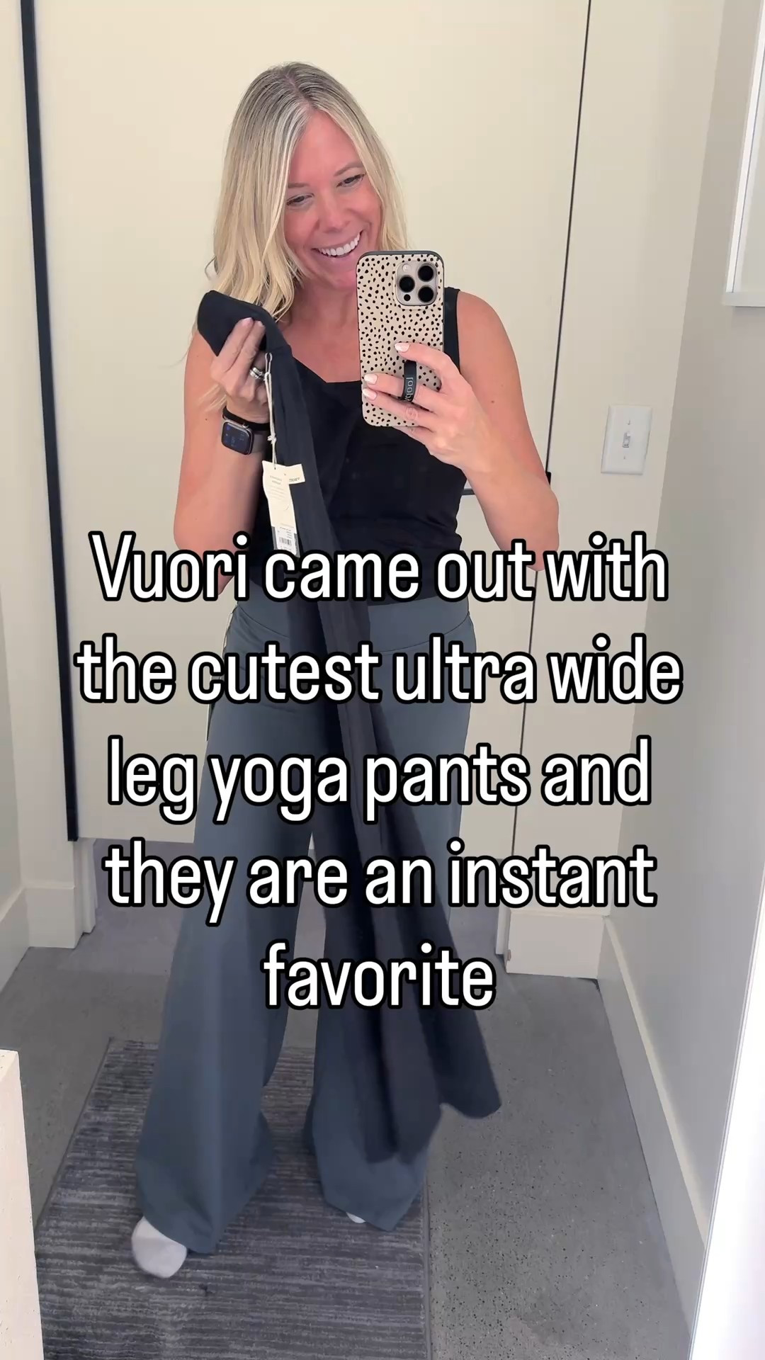 I got the XS regular length pants and have on a small tank 

#LTKootd #LTKOver40 #LTKmomlife