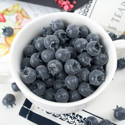 Artificial Blueberries Simulation Fake Fruit Home Decor Kitchen Display | eBay US