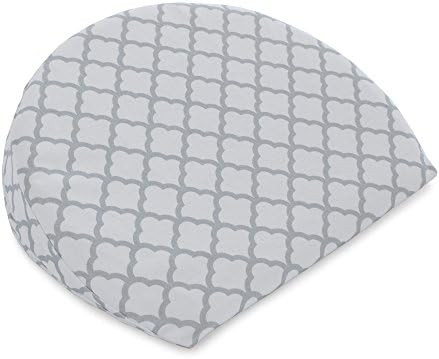 Boppy Pregnancy Wedge, Scallop Trellis Gray and White, Maternity Wedge with removable jersey cove... | Amazon (US)