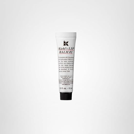 Kiehl's Lip Balm #1, Moisturizing Clear Lip Treatment for Dry Lips, Hydrating & Soothing, with Sq... | Amazon (US)