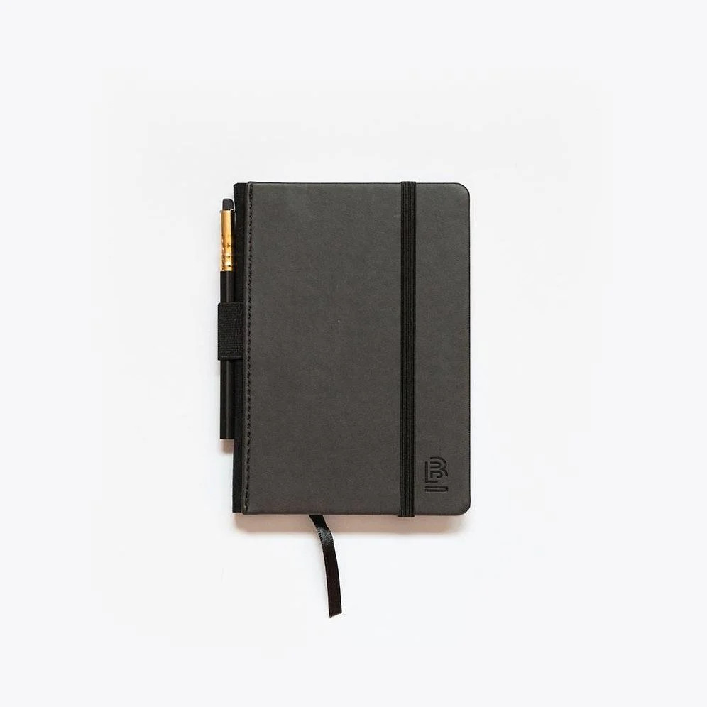 Small Black Blackwing Slate Dotted Notebook | Paper Source