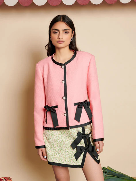 Plum Tweed Jacket | Sister Jane (UK)