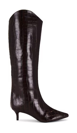 Maryana Low Boot in Dark Chocolate | Revolve Clothing (Global)